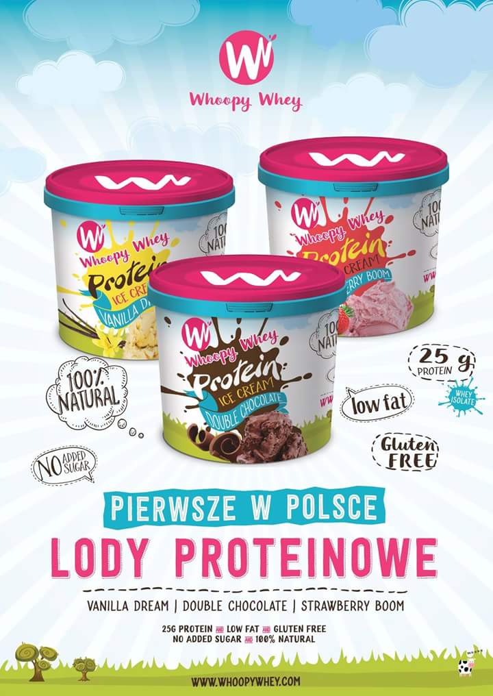 Whoopy Whey- lody proteinowe
